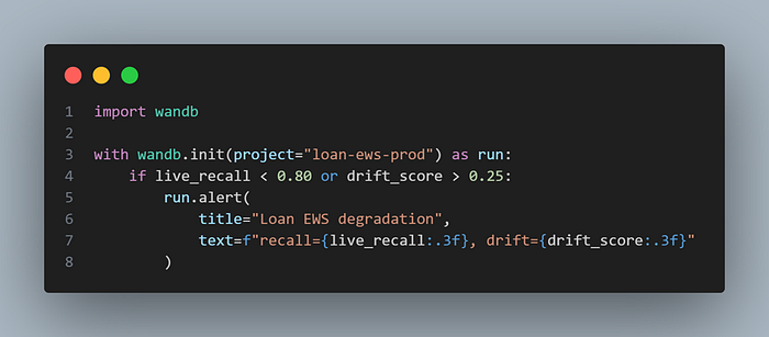 Deployment monitoring and drift detection sample code